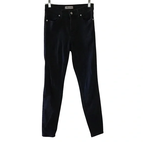 Madewell Black 9” High Riser Skinny Skinny Jeans - Picture 9 of 11